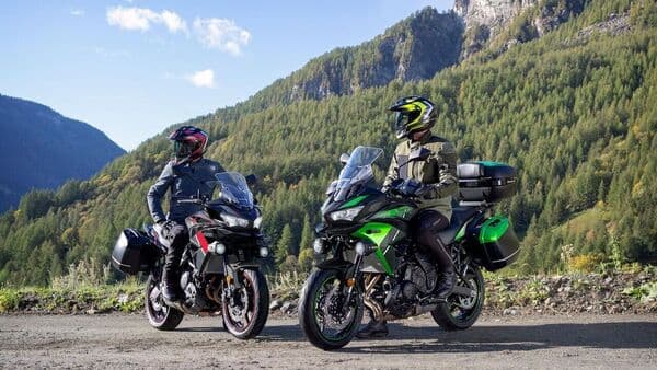 The 2024 Kawasaki Versys 650 is now available in two new colours - Metallic Flat Spark Black and Metallic Matte Dark Gray
