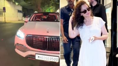 Kangna Ranaut's Mercedes-Maybach GLS 600 4Matic finished in Polar White