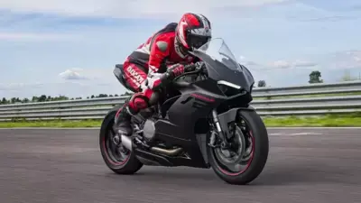 Ducati Panigale V2 in new Black on Black livery.