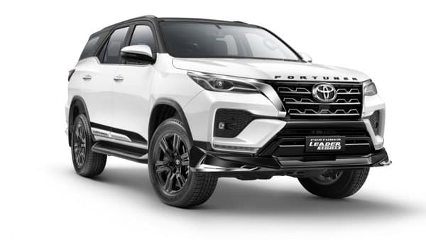The Toyota Fortuner Leader edition gets added exterior styling elements along with enhanced features