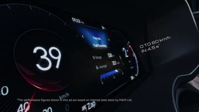 The Mahindra XUV3XO is claimed to return a mileage of 20.1 kmpl while also having an acceleration time of 4.5 seconds.