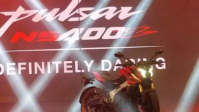 The Bajaj Pulsar NS400Z is the first of the new models planned to carry the new 'Z' suffix