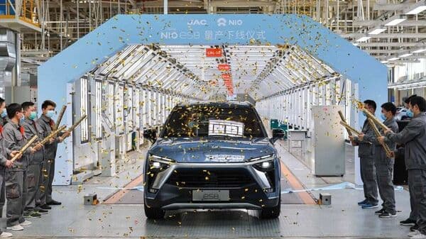 Nio is aiming to grab a chunk of the rapidly growing global EV pie and aims to challenge Tesla.