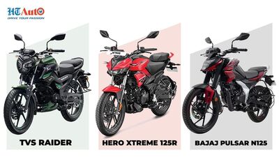 TVS Raider, Hero Xtreme 125R and Bajaj Pulsar N125 are positioned in a segment, which is considered one of the most competitive motorcycle categories in the Indian market.