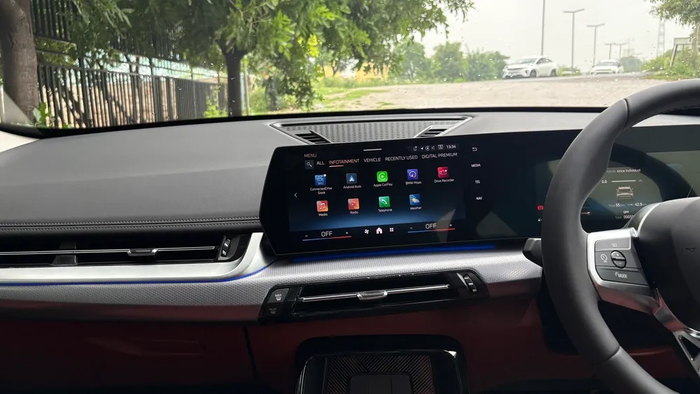BMW X1 LWB Instrument Cluster View