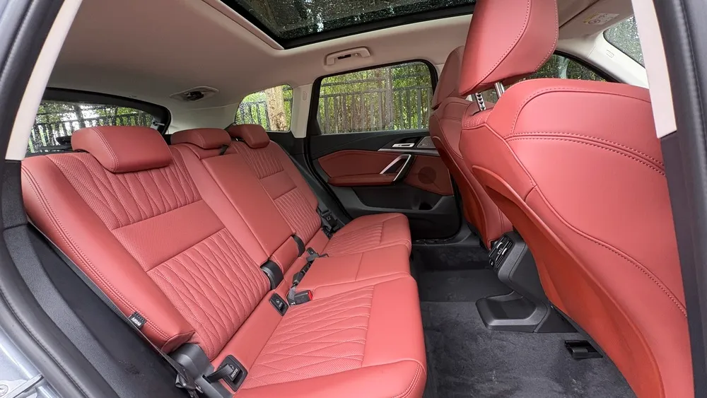 BMW X1 LWB Rear Seat View