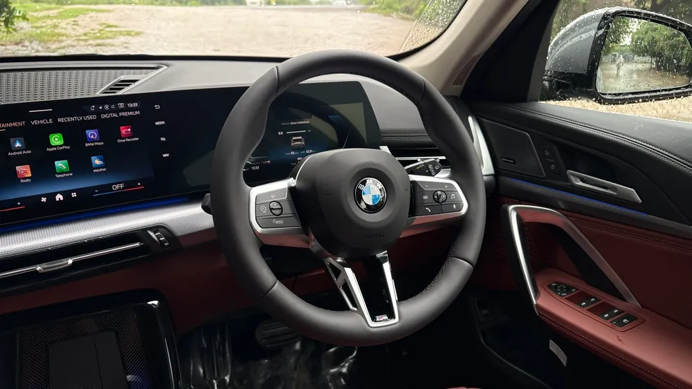 BMW X1 LWB Steering Wheel View