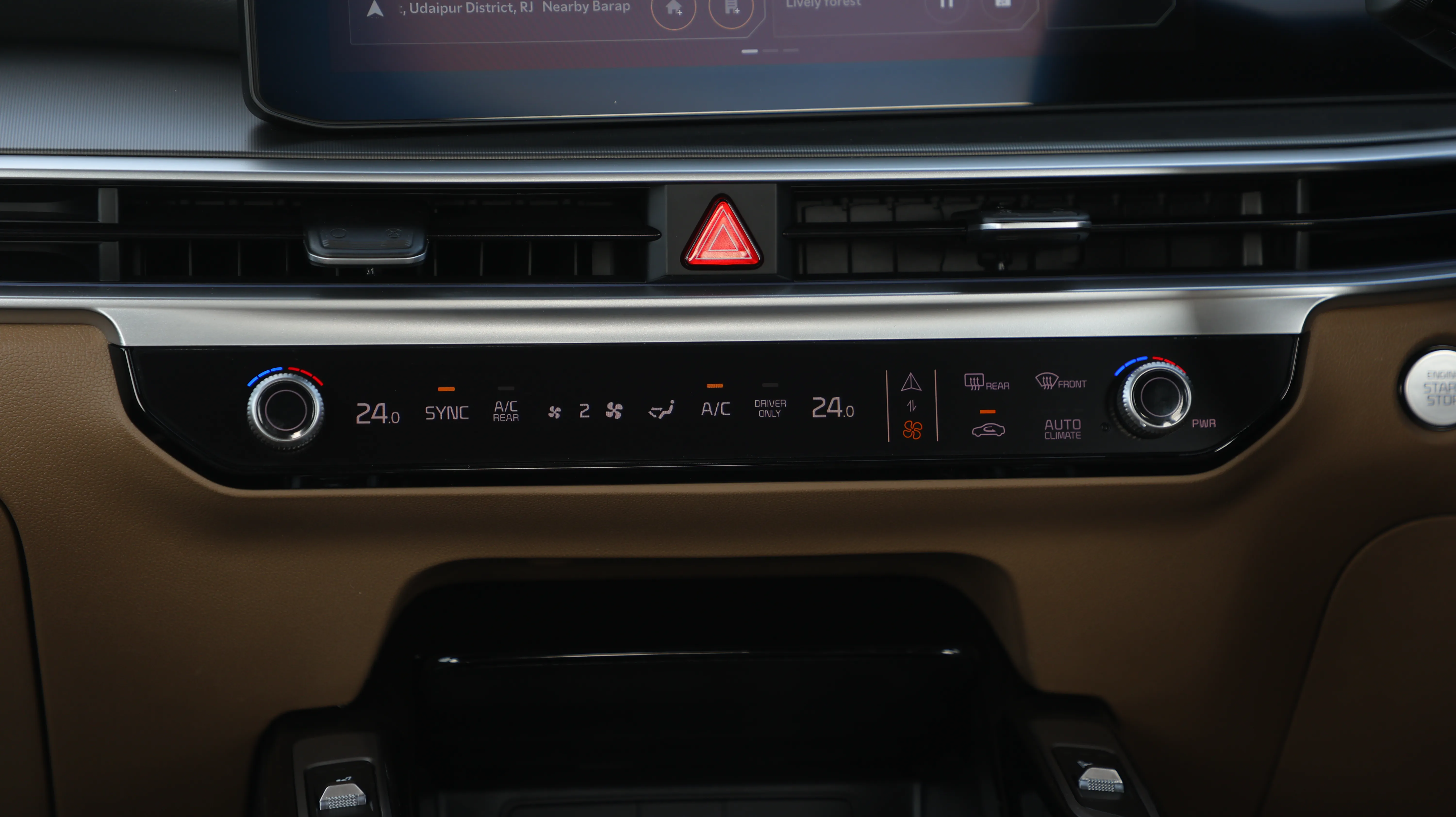 Kia Sorento Instrument Cluster View