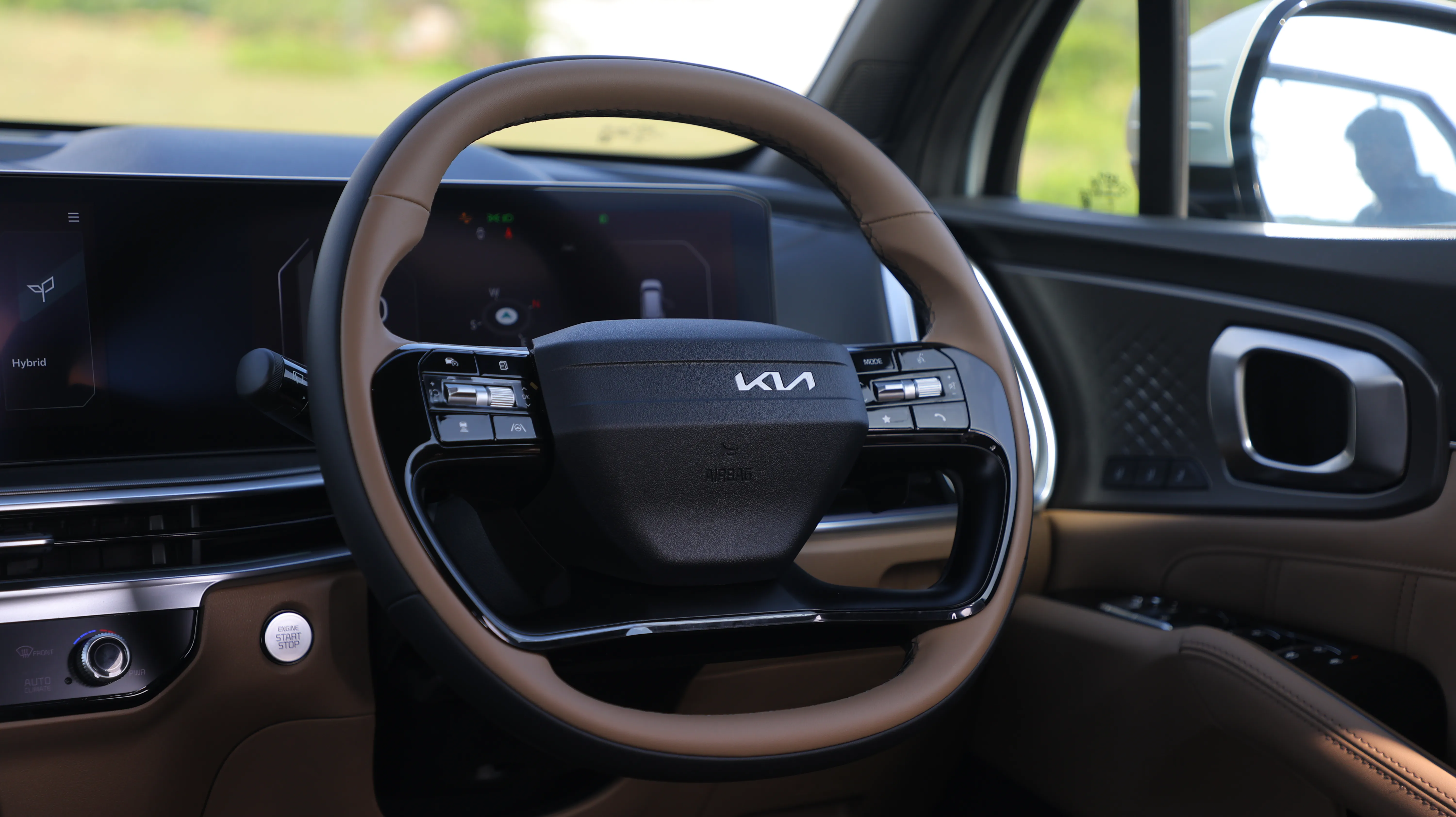 Kia Sorento Steering Wheel View