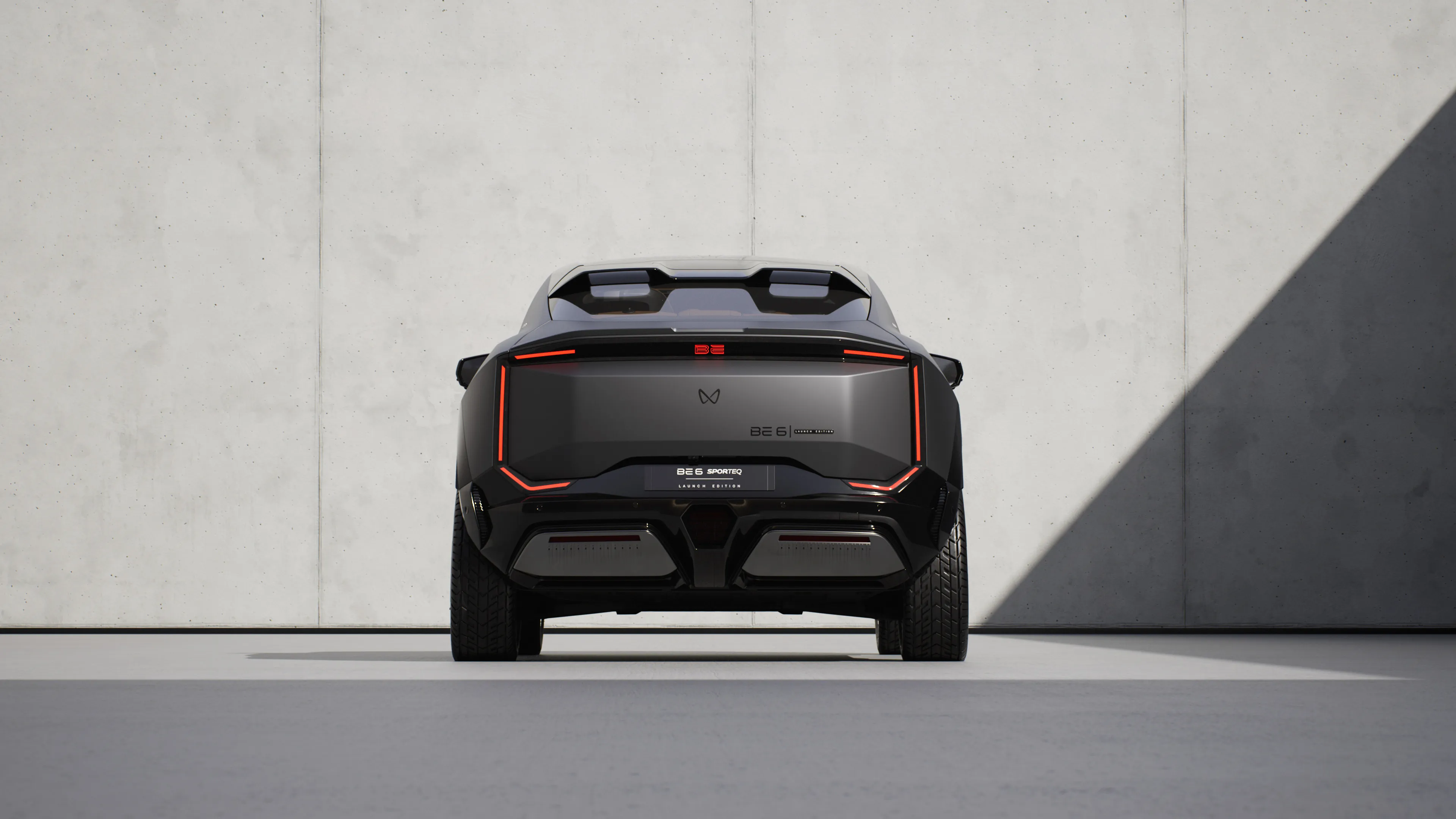 Mahindra BE 6 SPORTEQ Rear View
