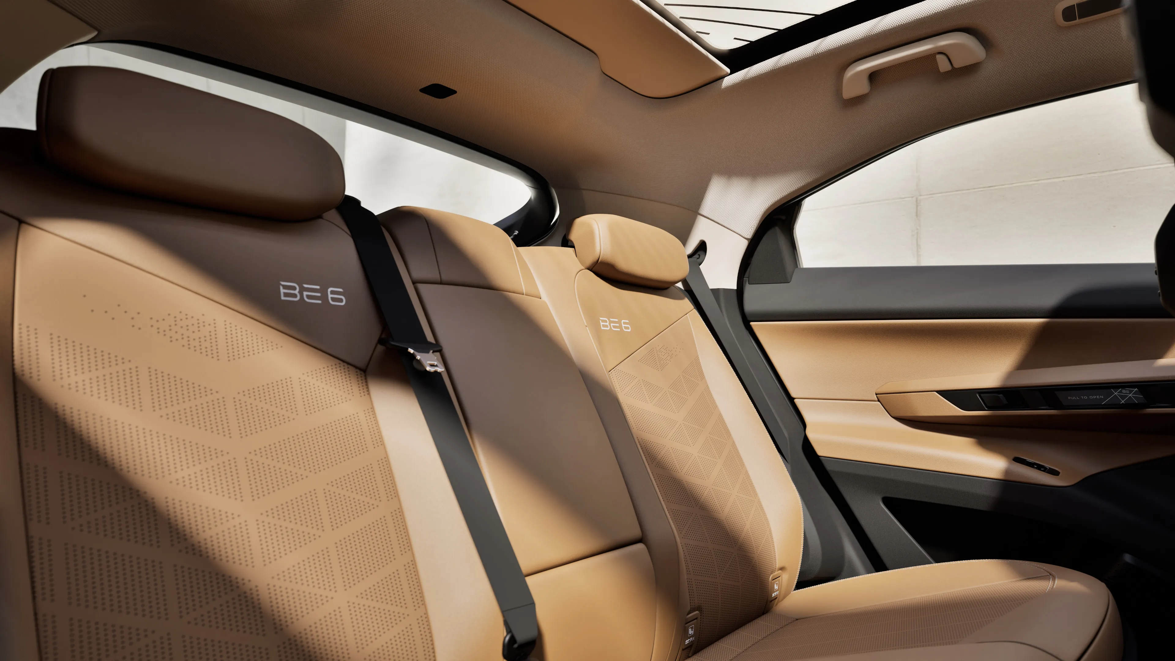 Mahindra BE 6 SPORTEQ Rear Seat View