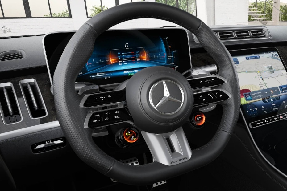 Mercedes-Benz AMG S 63 Steering Wheel View
