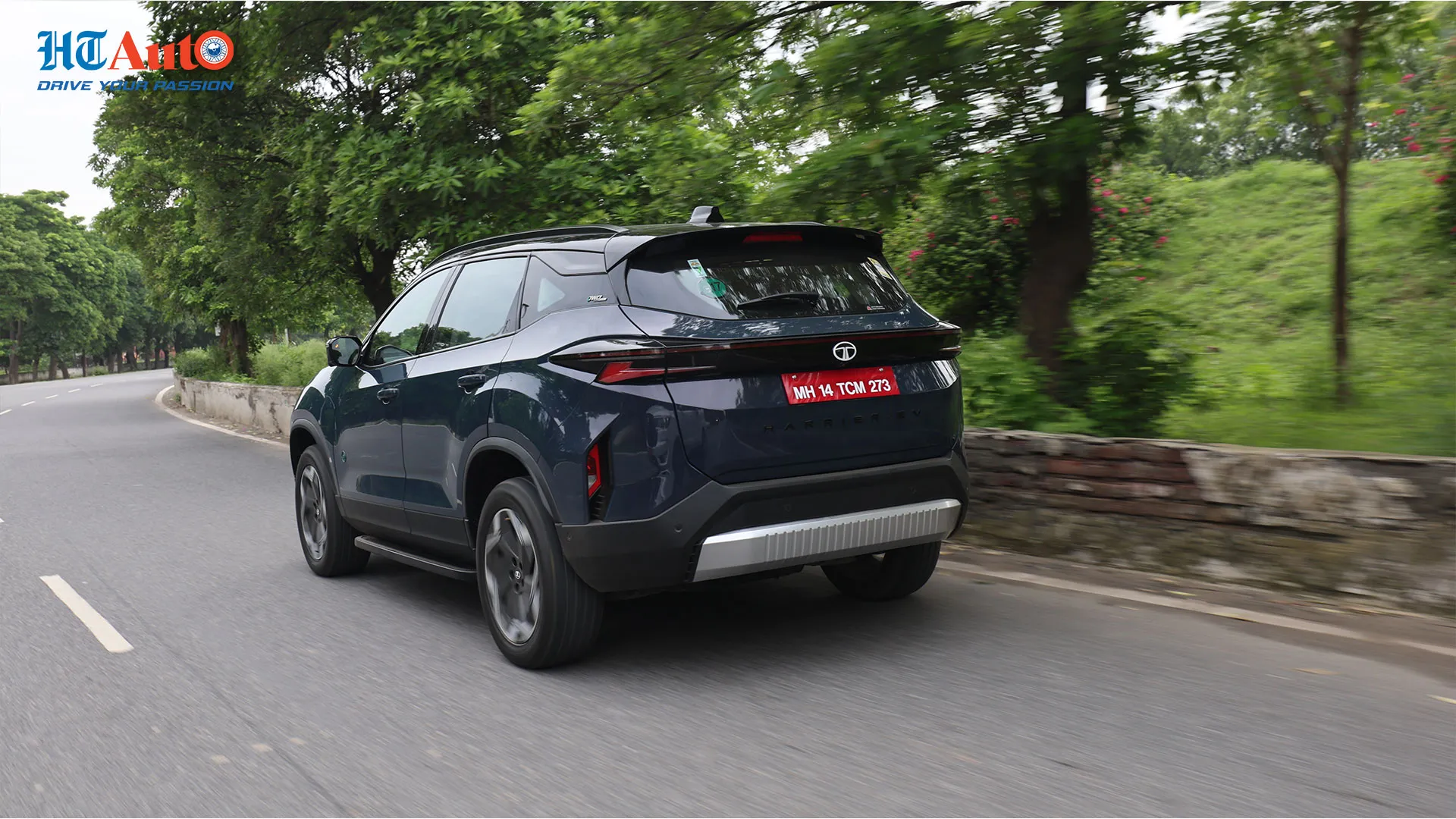 Tata Harrier EV Rear Left View