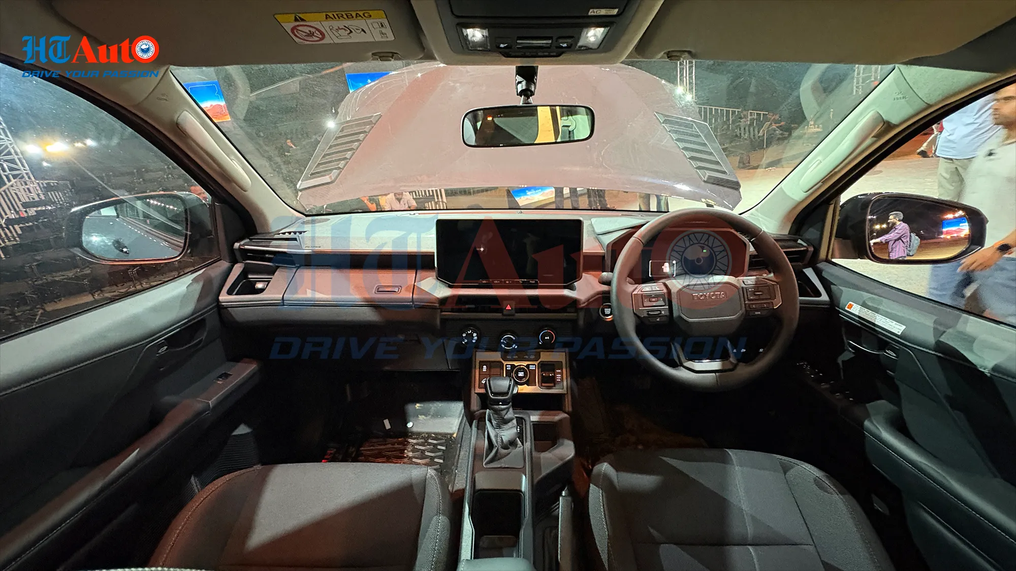 Toyota Hilux Dashboard View
