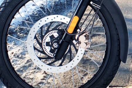 Royal Enfield Himalayan Front Brake View Royal Enfield Himalayan Front Brake View