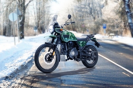 Royal Enfield Himalayan Front Left View Royal Enfield Himalayan Front Left View