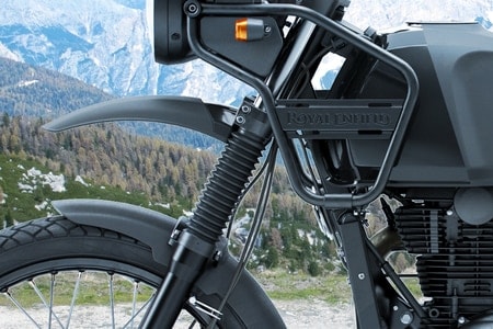 Royal Enfield Himalayan Front Suspension View Royal Enfield Himalayan Front Suspension View