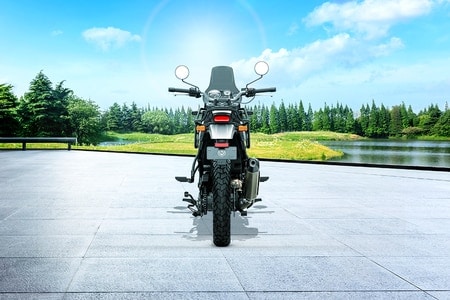Royal Enfield Himalayan Rear View Royal Enfield Himalayan Rear View